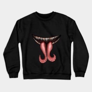 behind a smile Crewneck Sweatshirt